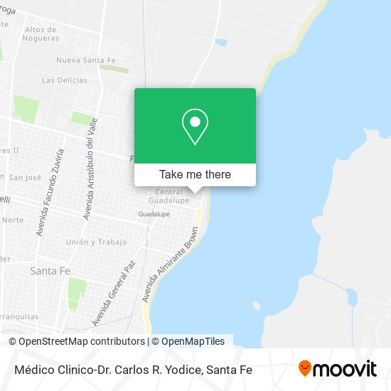Mapa de Médico Clinico-Dr. Carlos R. Yodice