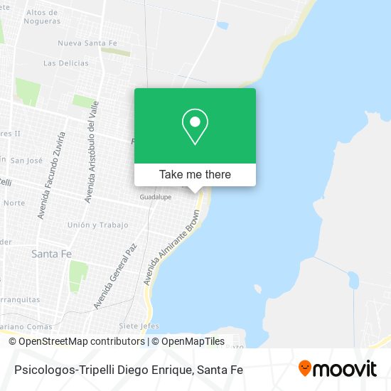 Psicologos-Tripelli Diego Enrique map