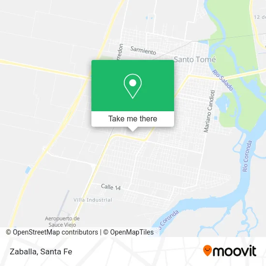 Zaballa map