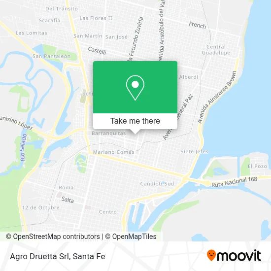 Agro Druetta Srl map