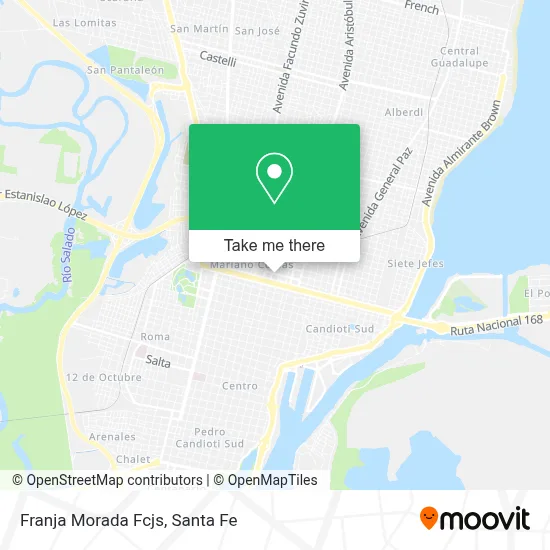 Franja Morada Fcjs map