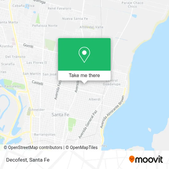 Decofest map