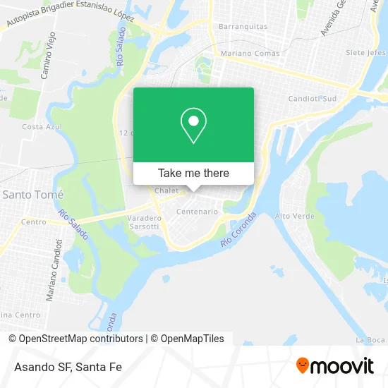 Asando SF map