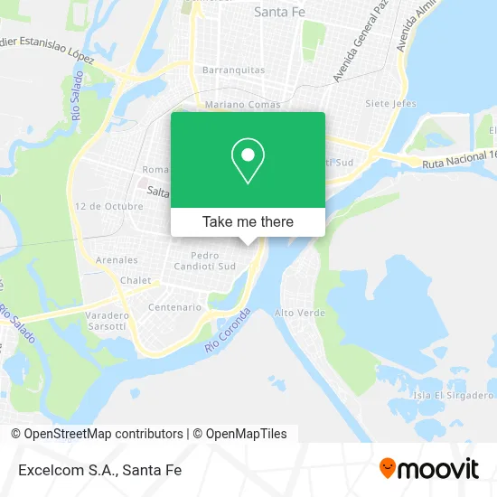Excelcom S.A. map