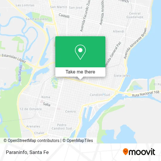 Paraninfo map