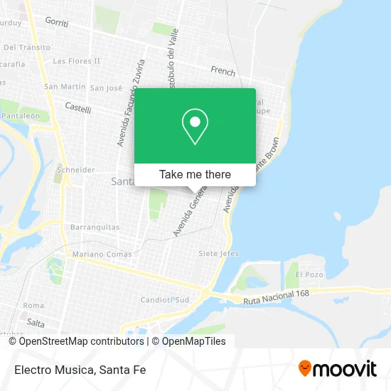 Electro Musica map