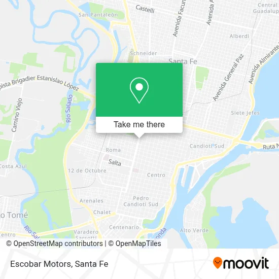 Escobar Motors map