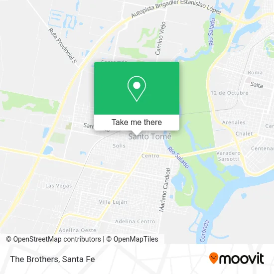 The Brothers map