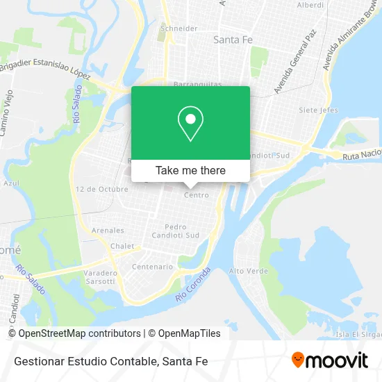 Gestionar Estudio Contable map