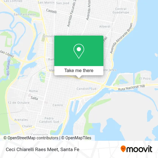 Ceci Chiarelli Raes Meet map