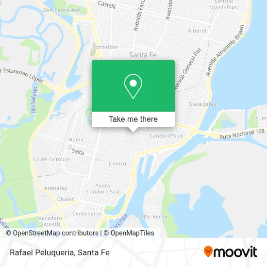 Rafael Peluqueria map