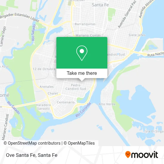 Ove Santa Fe map