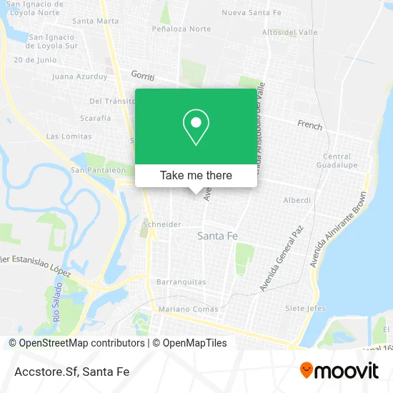 Accstore.Sf map