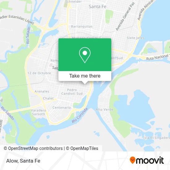 Alow map
