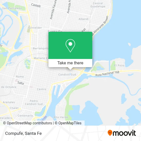Compufe map