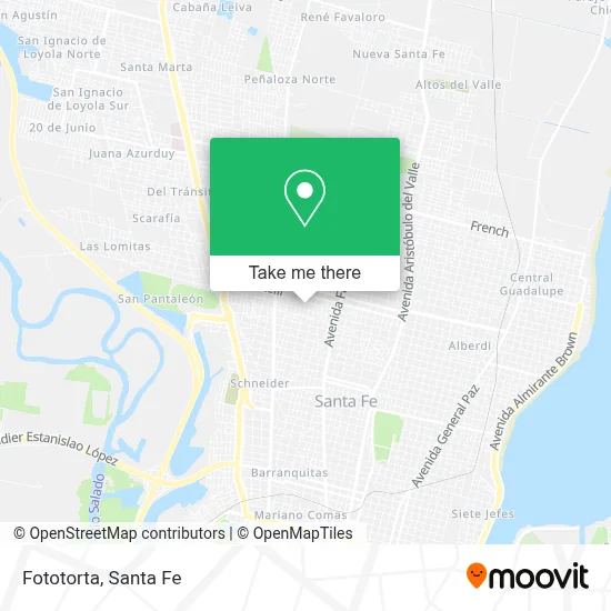 Fototorta map