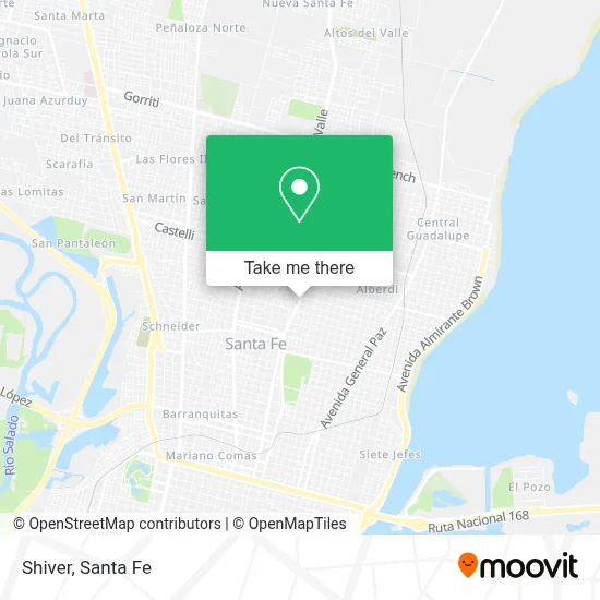 Shiver map