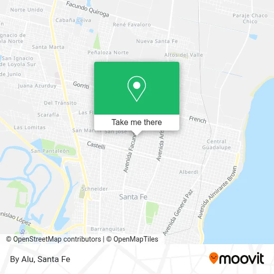 By Alu map
