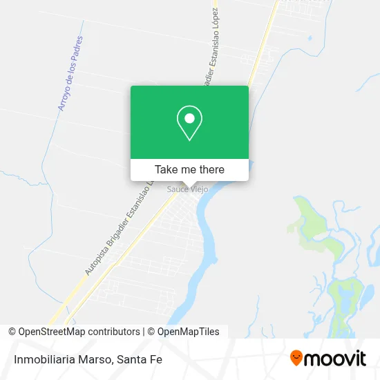 Inmobiliaria Marso map