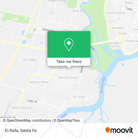 El Rafa map