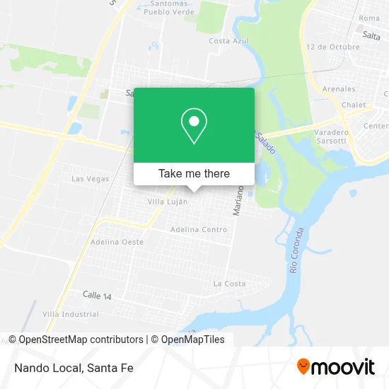 Nando Local map