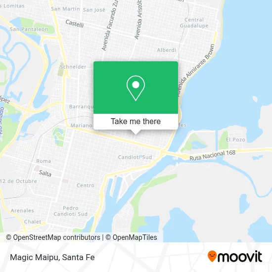 Magic Maipu map