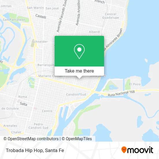 Trobada Hip Hop map