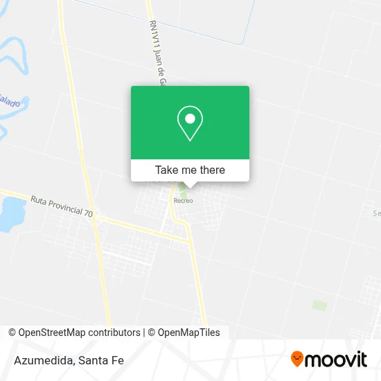 Azumedida map