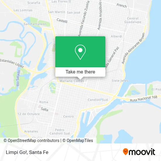 Limpi Go! map