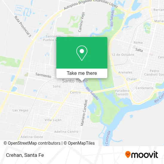 Crehan map