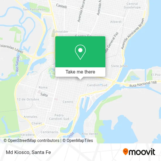 Md Kiosco map