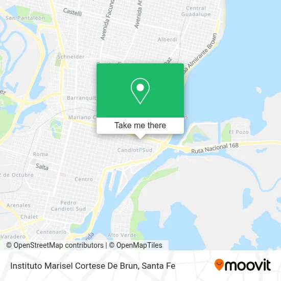 Instituto Marisel Cortese De Brun map