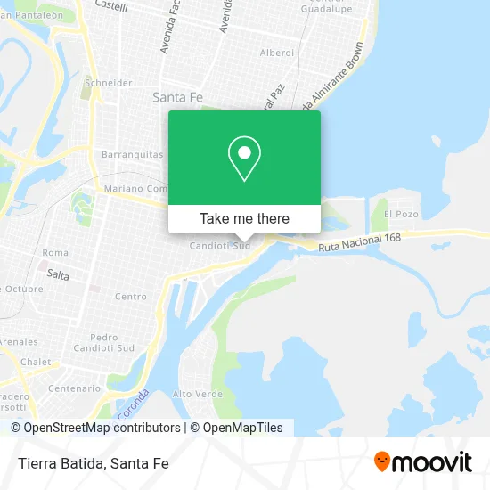 Tierra Batida map