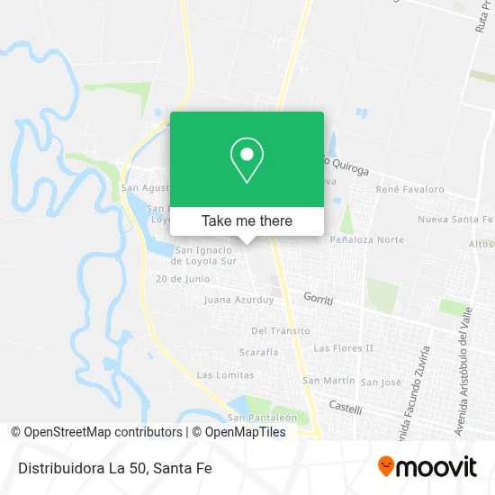 Distribuidora La 50 map