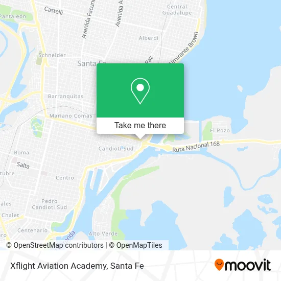 Xflight Aviation Academy map