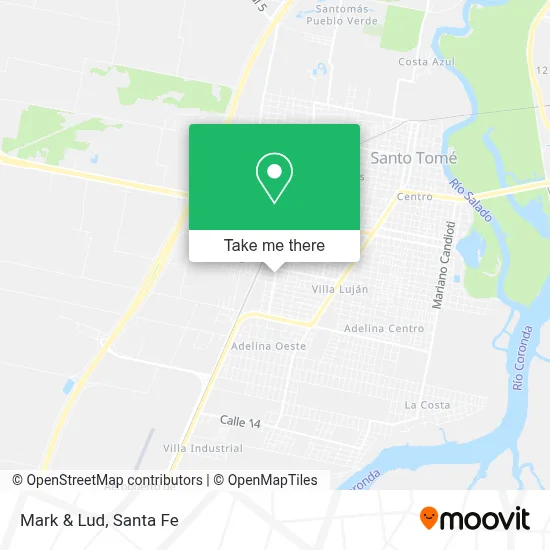 Mark & Lud map