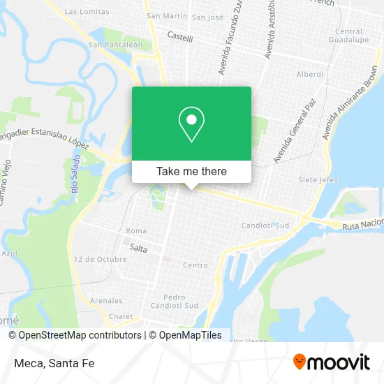 Meca map