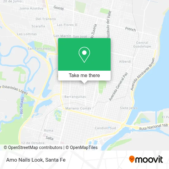 Amo Nails Look map