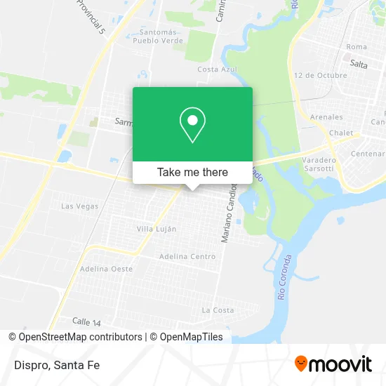 Dispro map