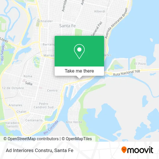 Ad Interiores Constru map