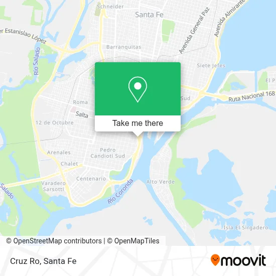 Cruz Ro map