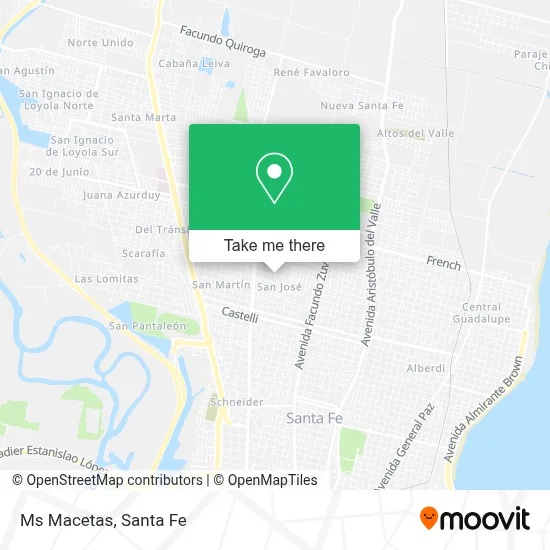 Ms Macetas map