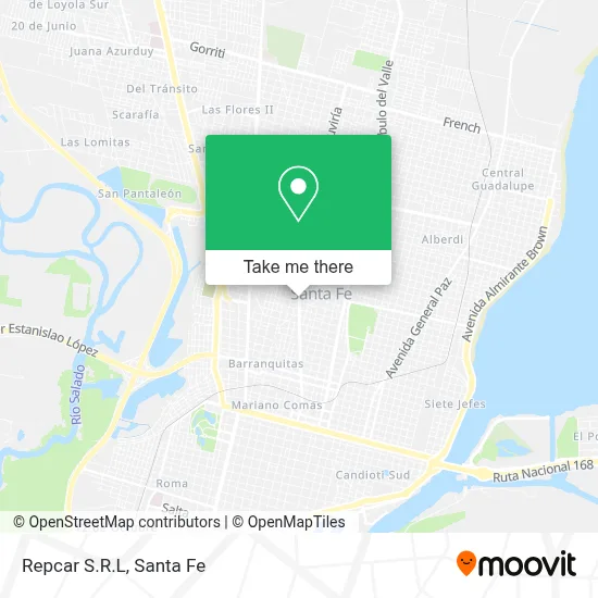 Repcar S.R.L map