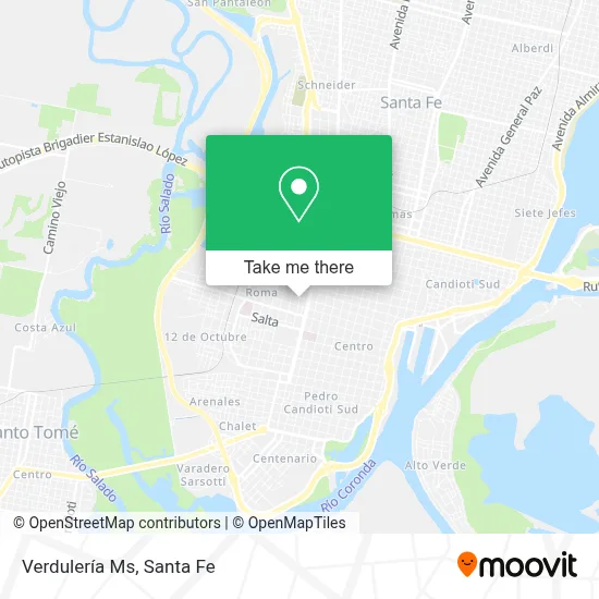 Verdulería Ms map