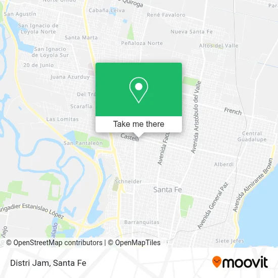 Distri Jam map