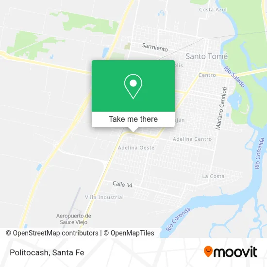 Politocash map
