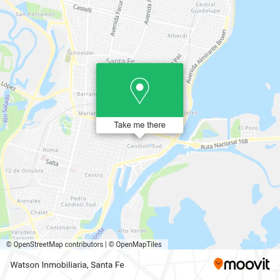 Watson Inmobiliaria map