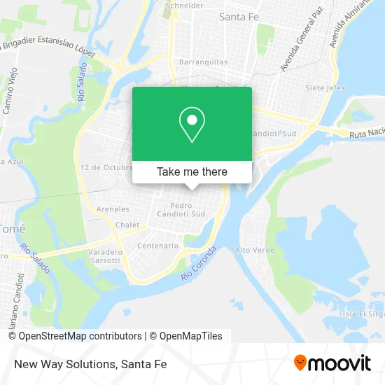New Way Solutions map
