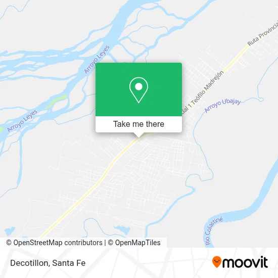 Decotillon map