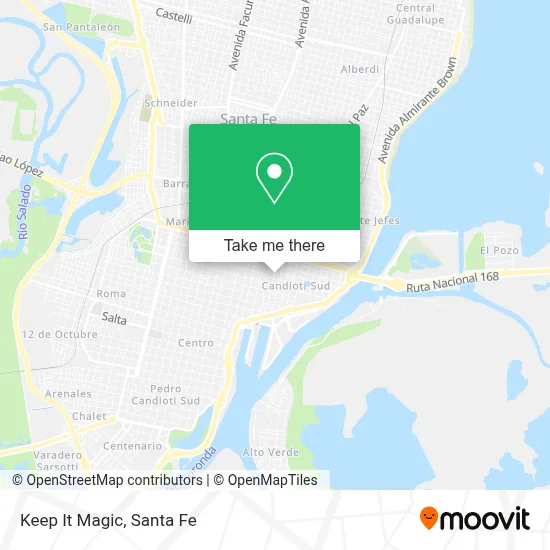 Keep It Magic map